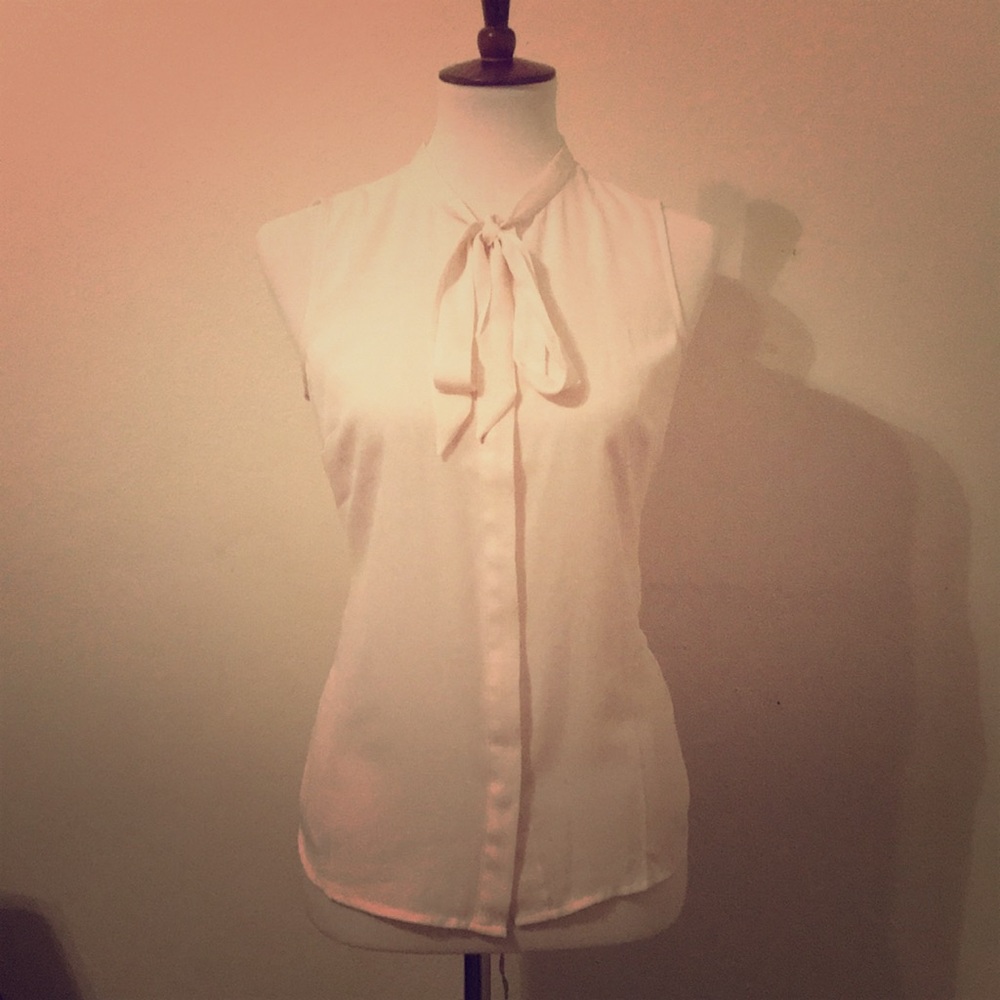 NWT J. Crew Semi Sheer Secretary Blouse!